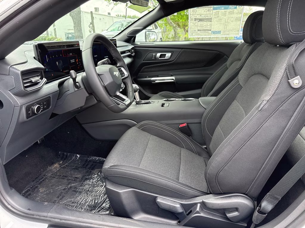 2026 Oxford White Ford Mustang EcoBoost RWD Coupe