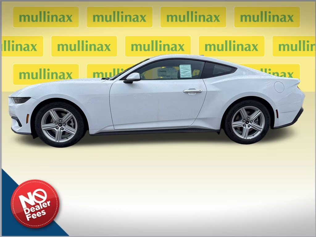 2026 Oxford White Ford Mustang EcoBoost RWD Coupe