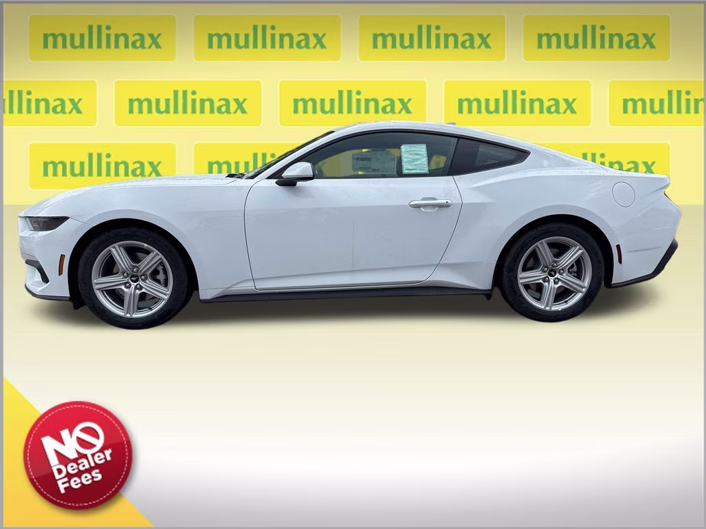 2026 Oxford White Ford Mustang EcoBoost RWD Coupe