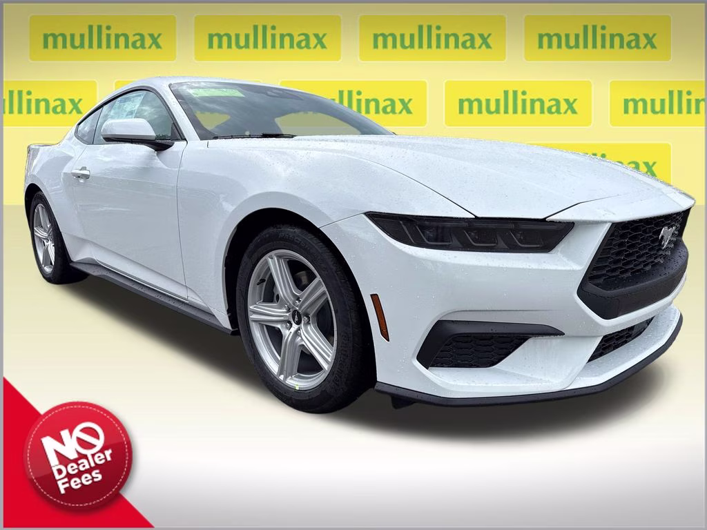 2026 Oxford White Ford Mustang EcoBoost RWD Coupe