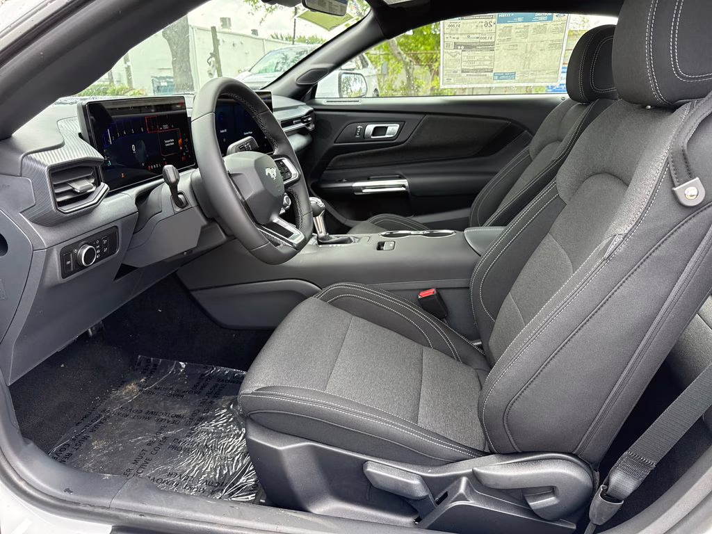 2026 Oxford White Ford Mustang EcoBoost RWD Coupe