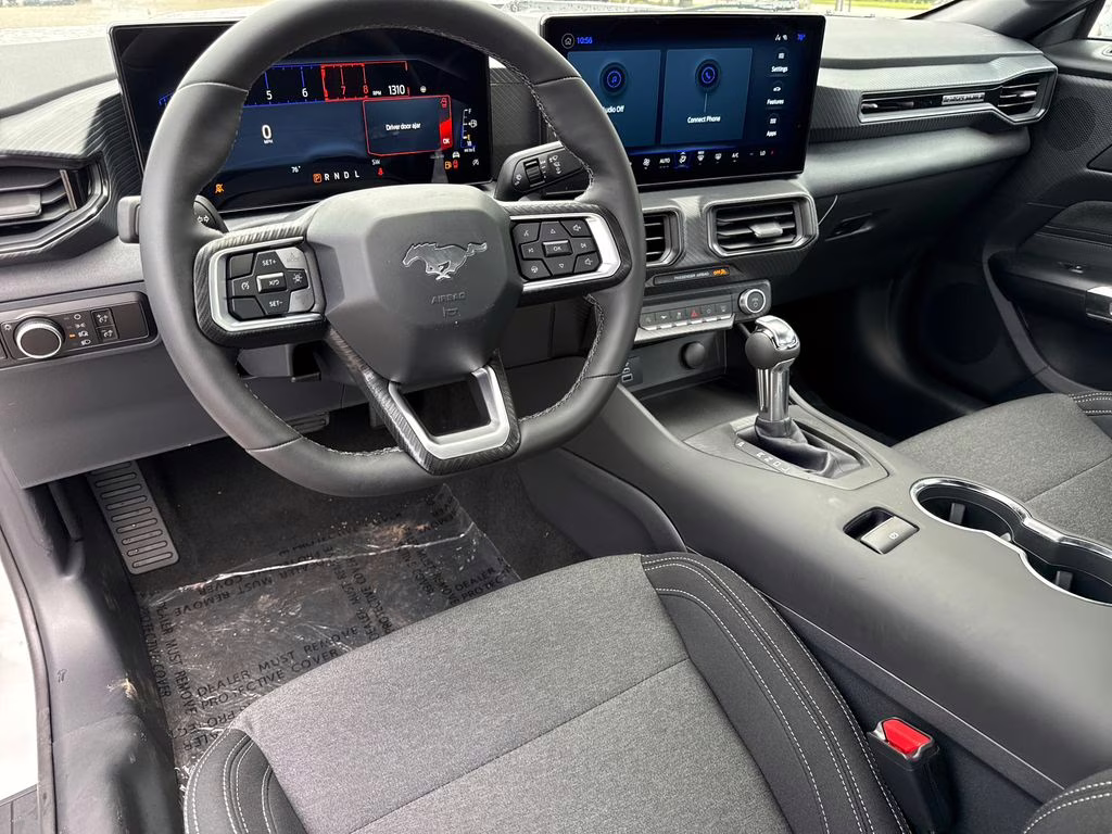 2026 Oxford White Ford Mustang EcoBoost RWD Coupe