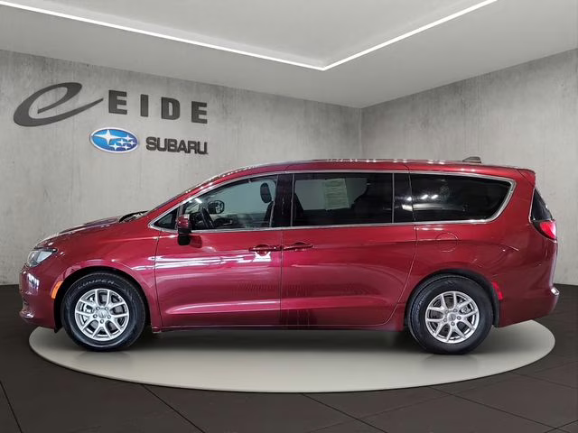 2023 Velvet Red Pearlcoat Chrysler Voyager LX FWD Van