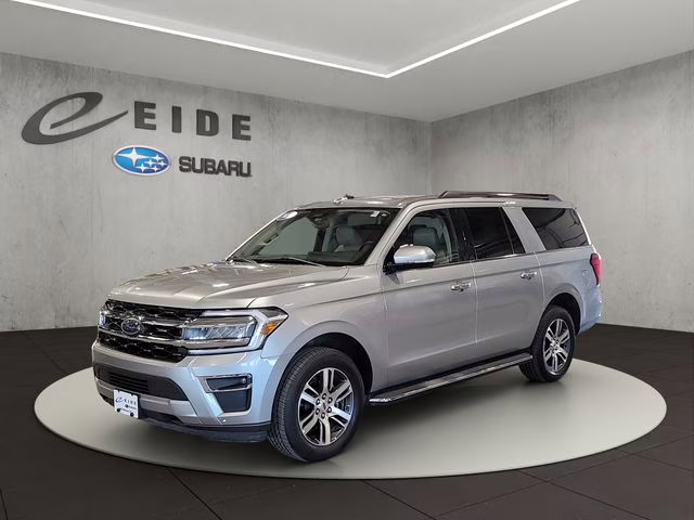 2023 Iconic Silver Metallic Ford Expedition Max Limited 4X4 SUV