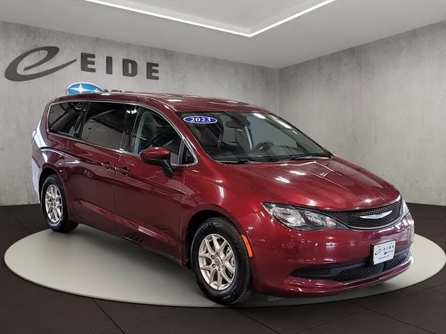 2023 Velvet Red Pearlcoat Chrysler Voyager LX FWD Van