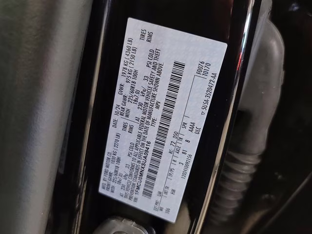 2025 Agate Black Metallic Ford Escape ST-Line FWD SUV