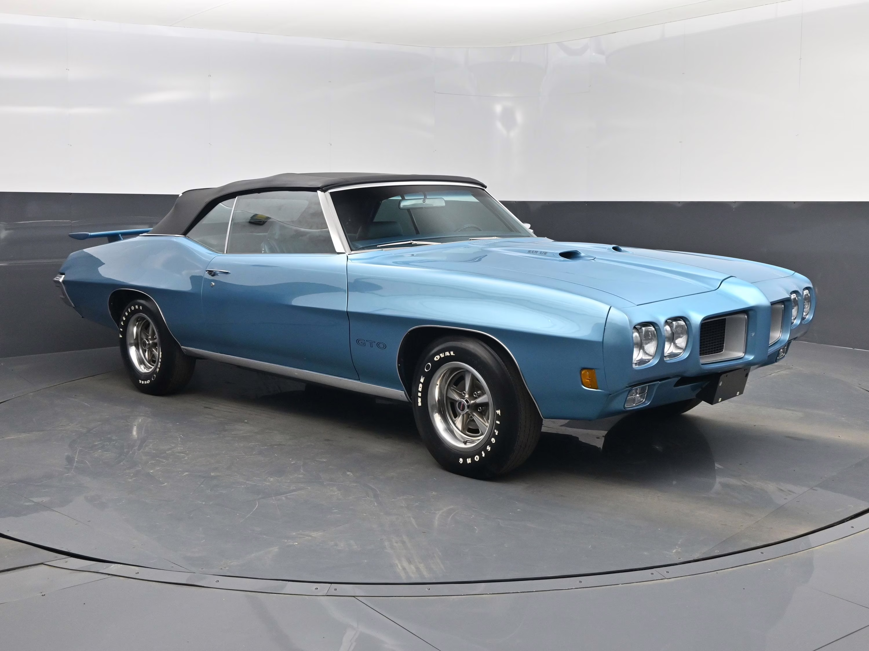 1970 Bermuda Blue Pontiac GTO RamAir III
