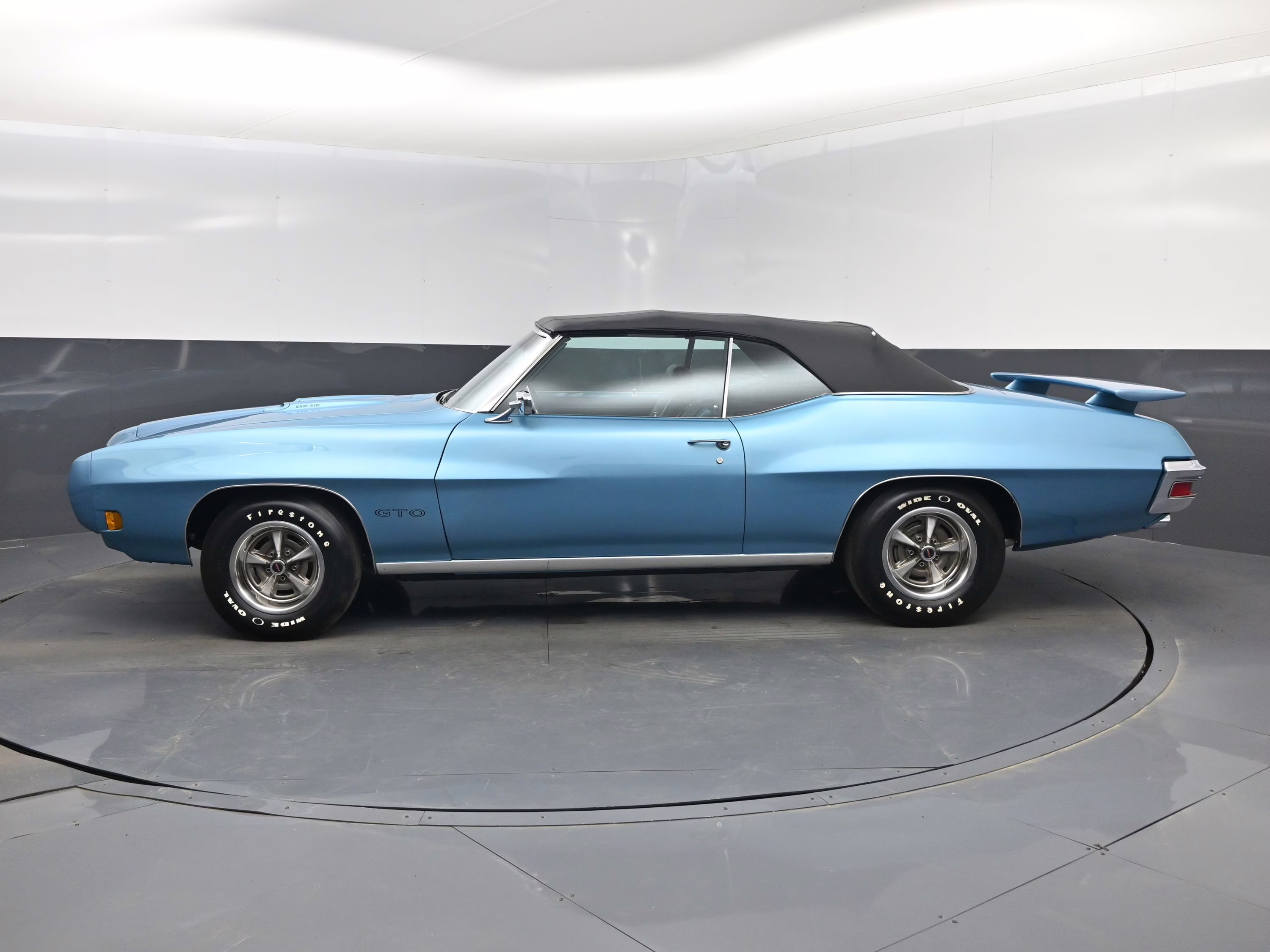 1970 Bermuda Blue Pontiac GTO RamAir III