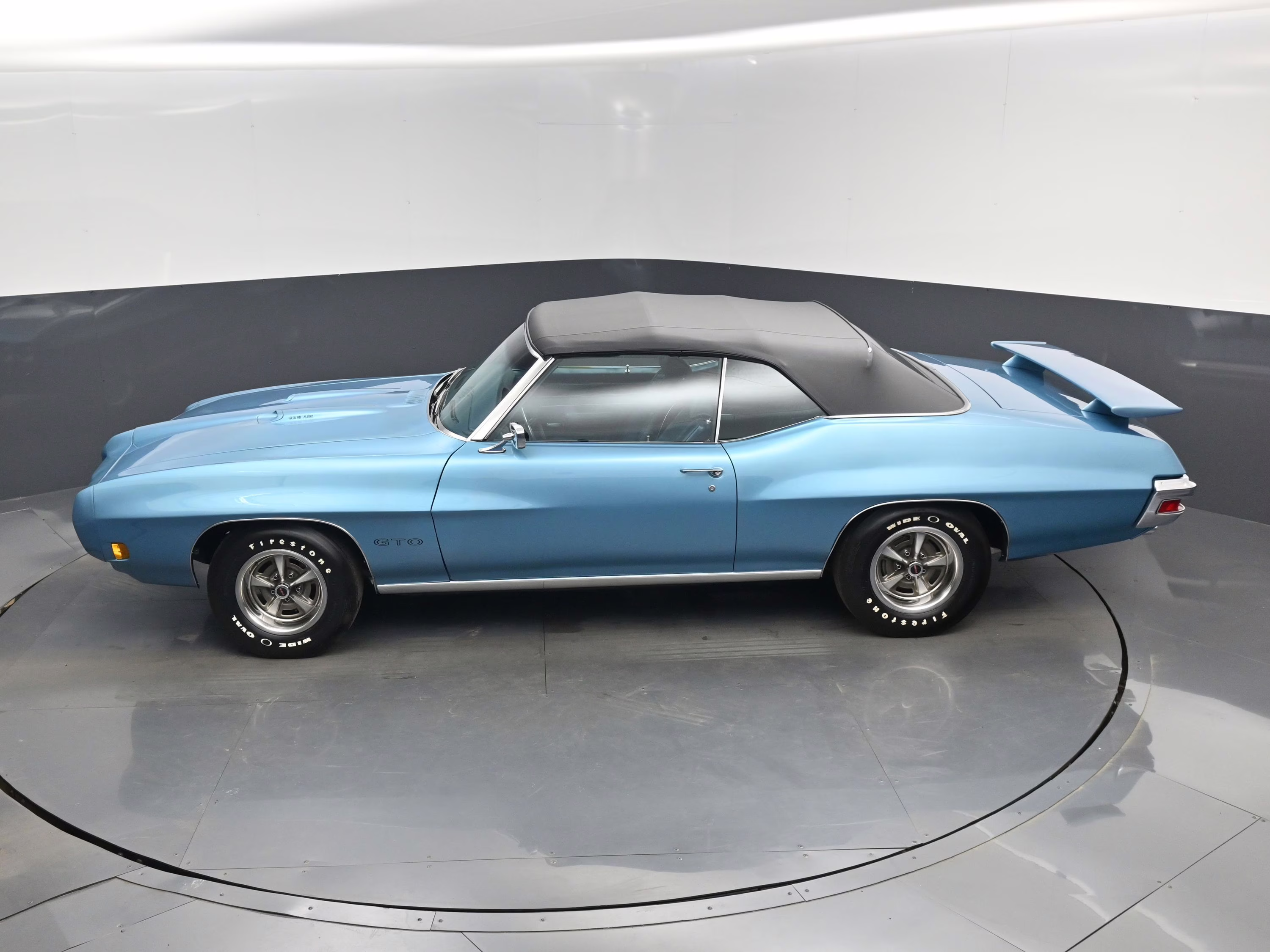 1970 Bermuda Blue Pontiac GTO RamAir III