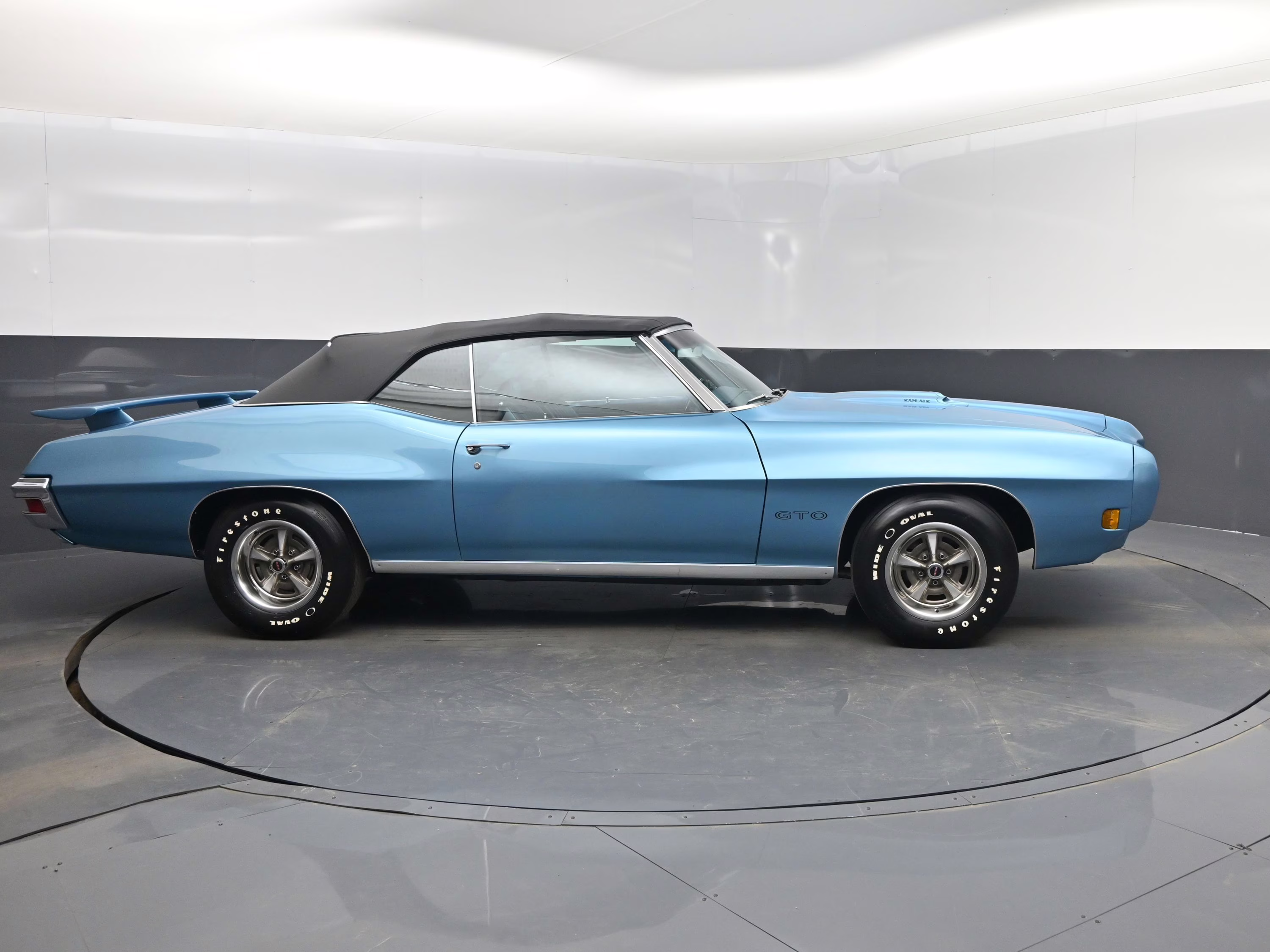 1970 Bermuda Blue Pontiac GTO RamAir III