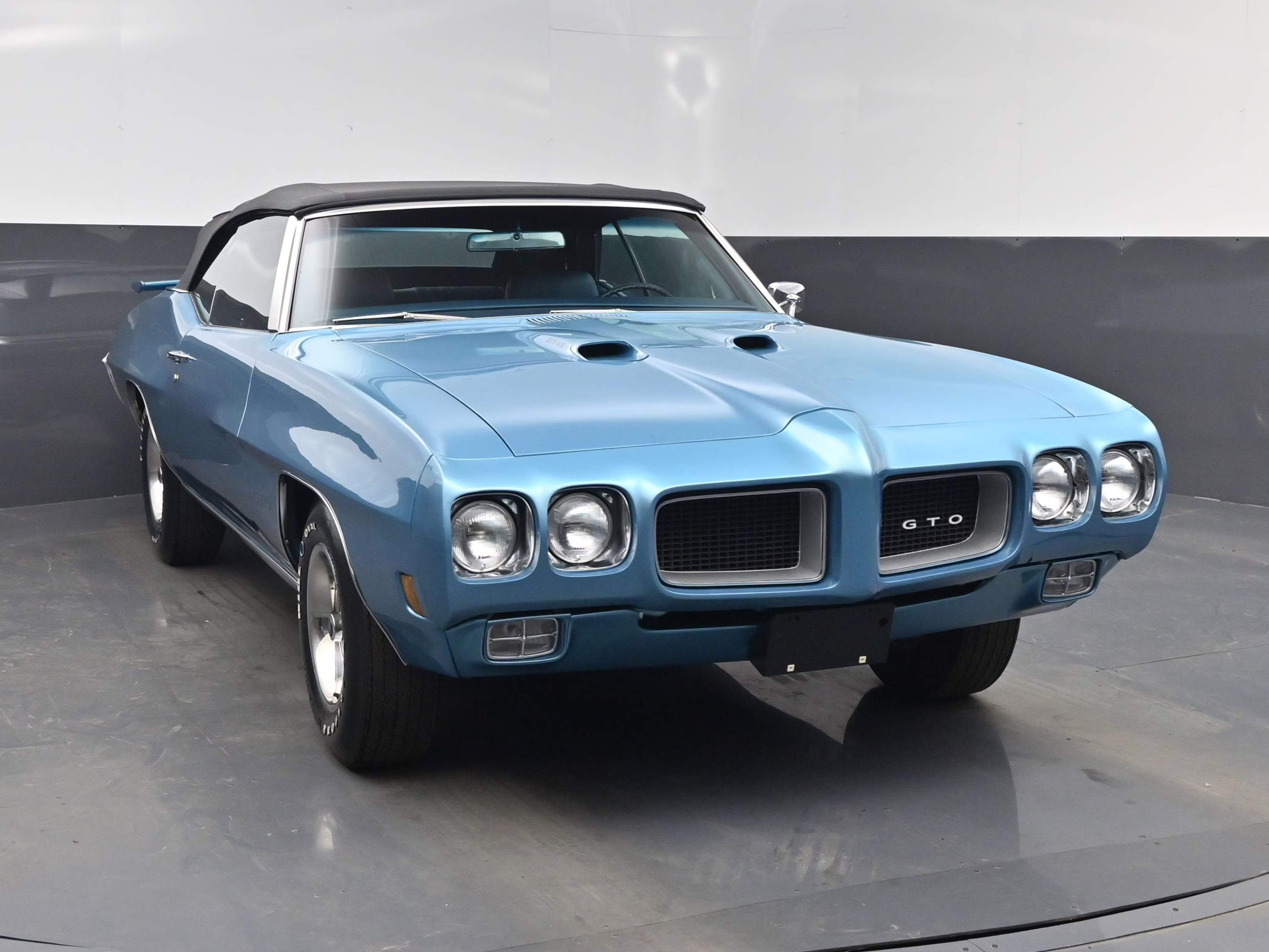 1970 Bermuda Blue Pontiac GTO RamAir III