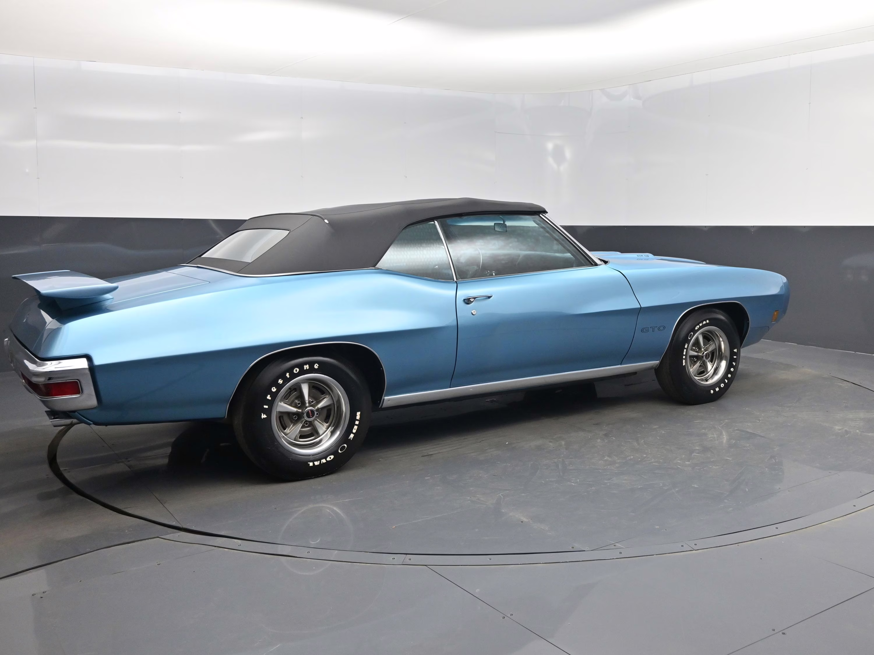 1970 Bermuda Blue Pontiac GTO RamAir III
