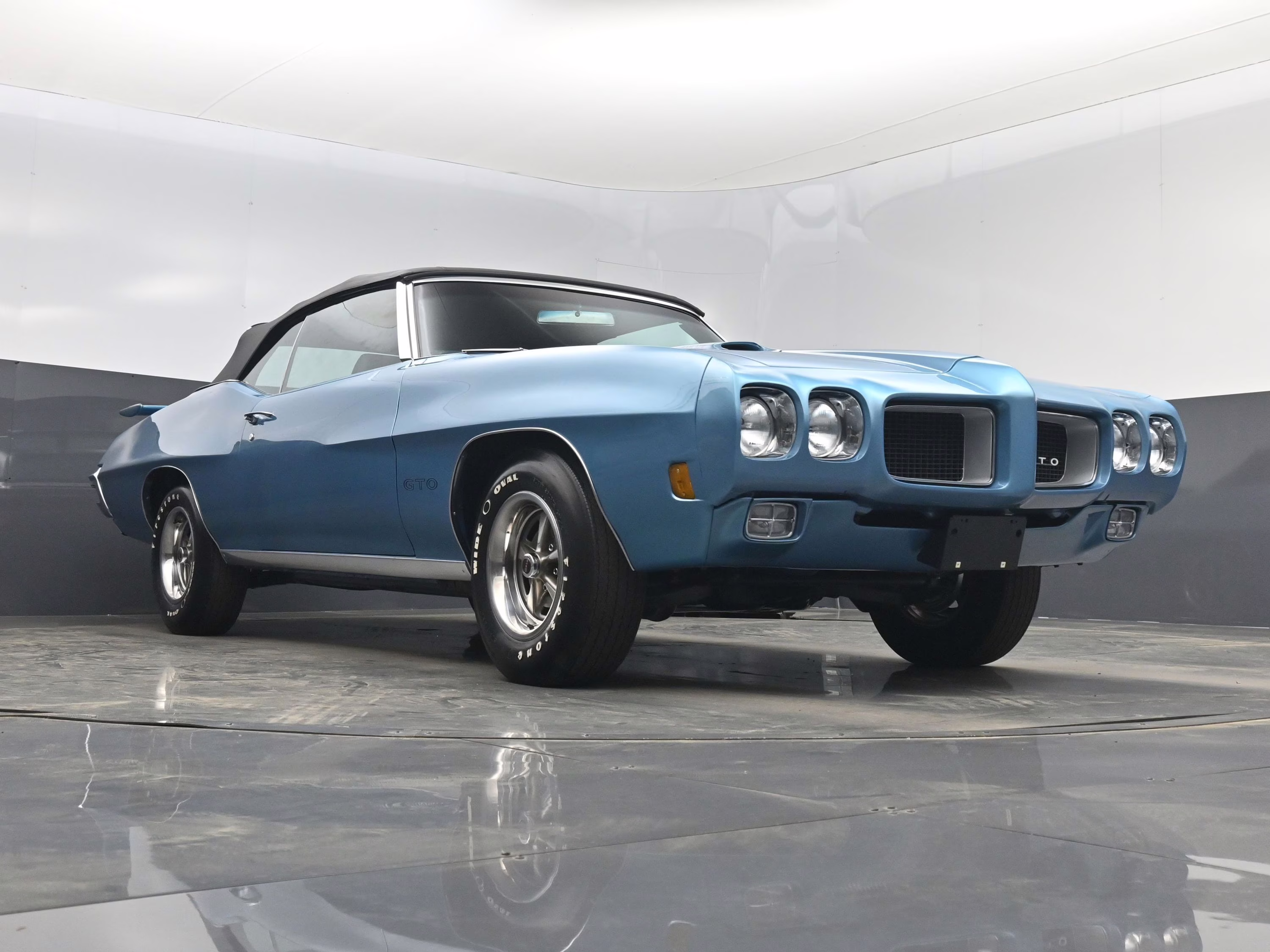 1970 Bermuda Blue Pontiac GTO RamAir III