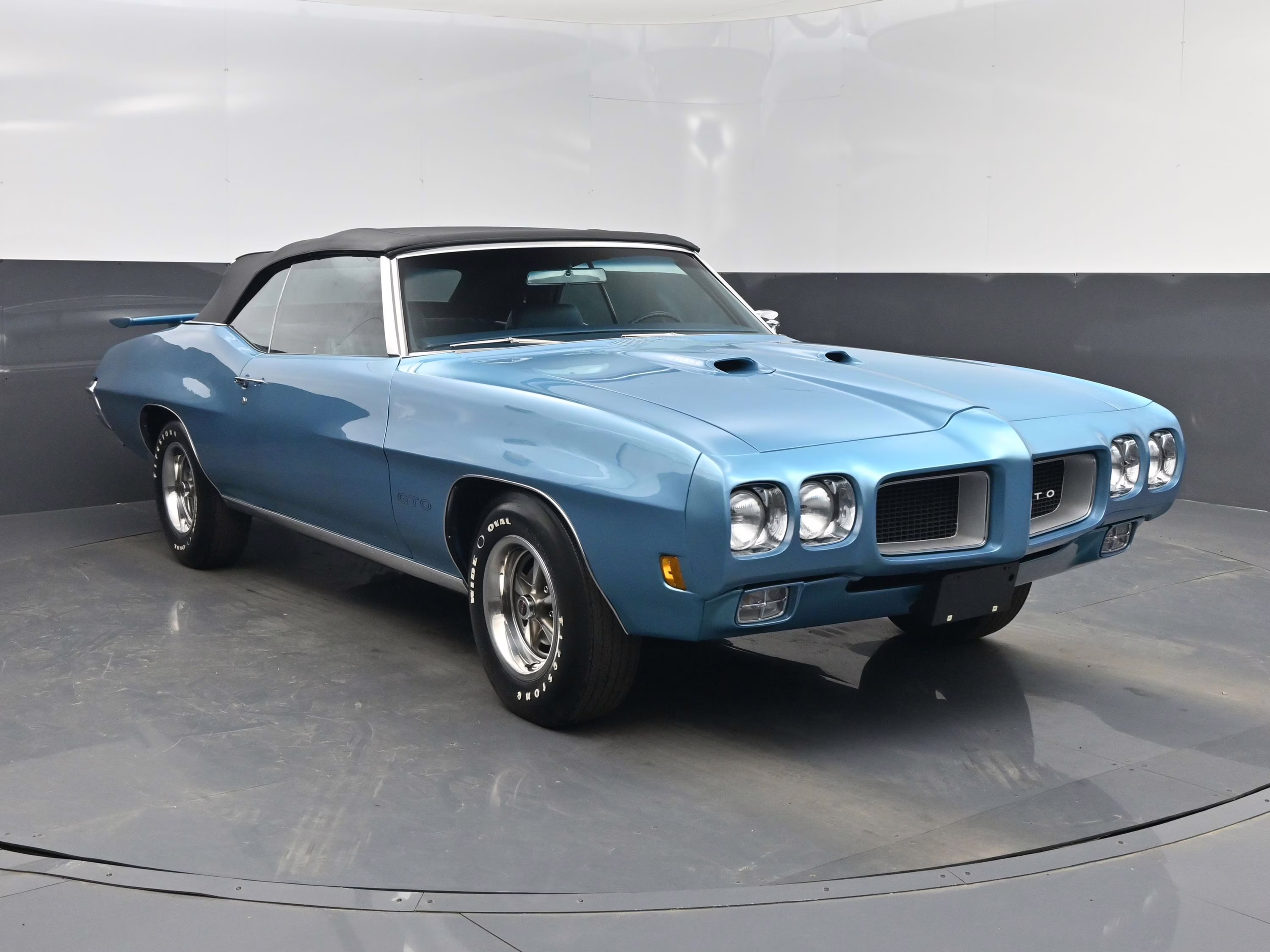 1970 Bermuda Blue Pontiac GTO RamAir III