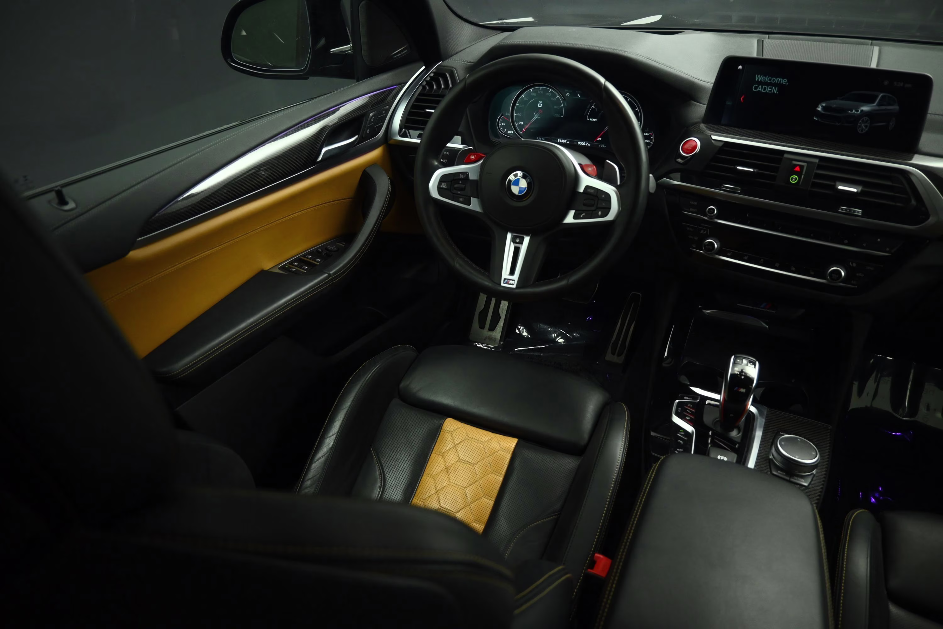 2020 Black Sapphire Metallic BMW X3 M Competition AWD SUV