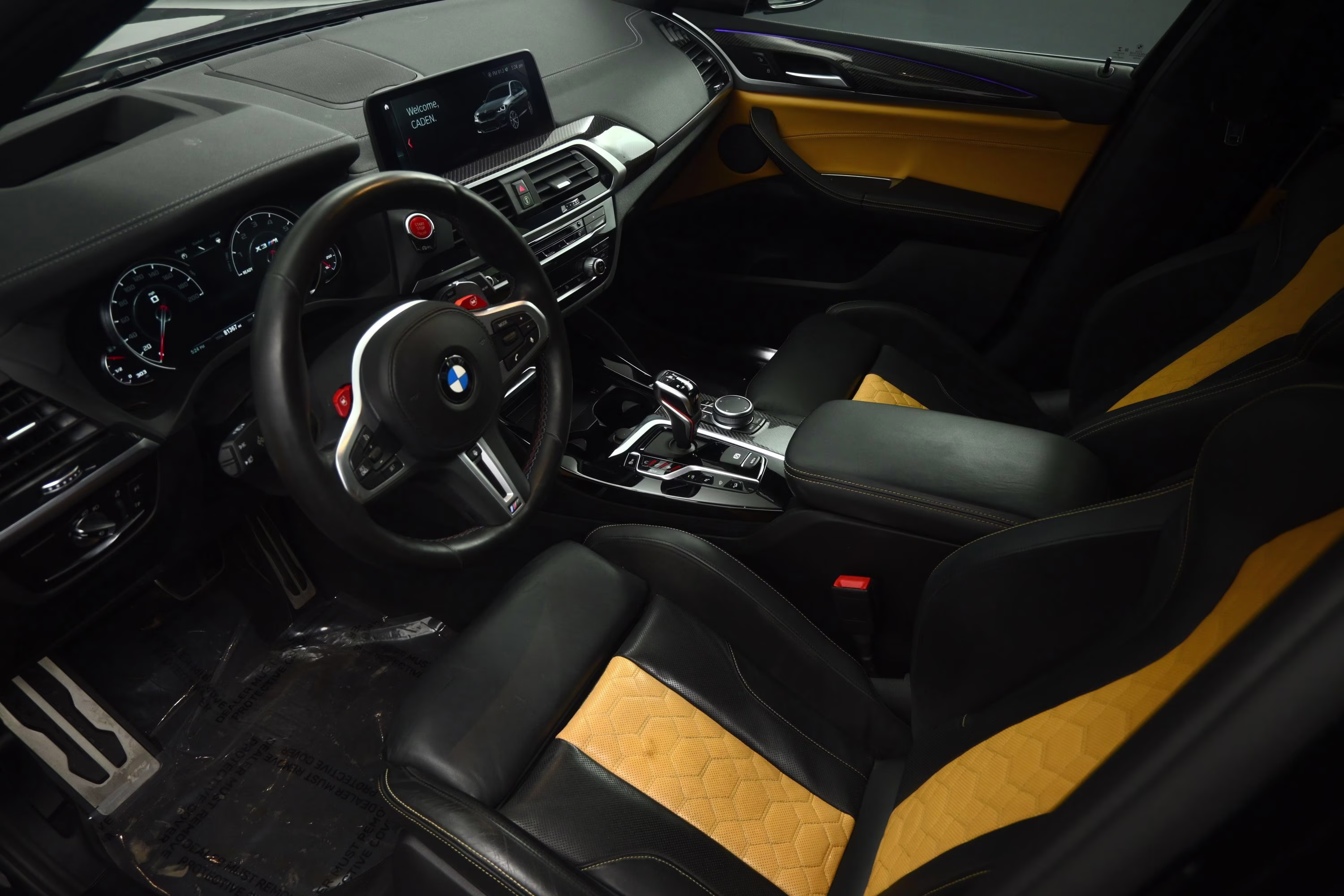 2020 Black Sapphire Metallic BMW X3 M Competition AWD SUV