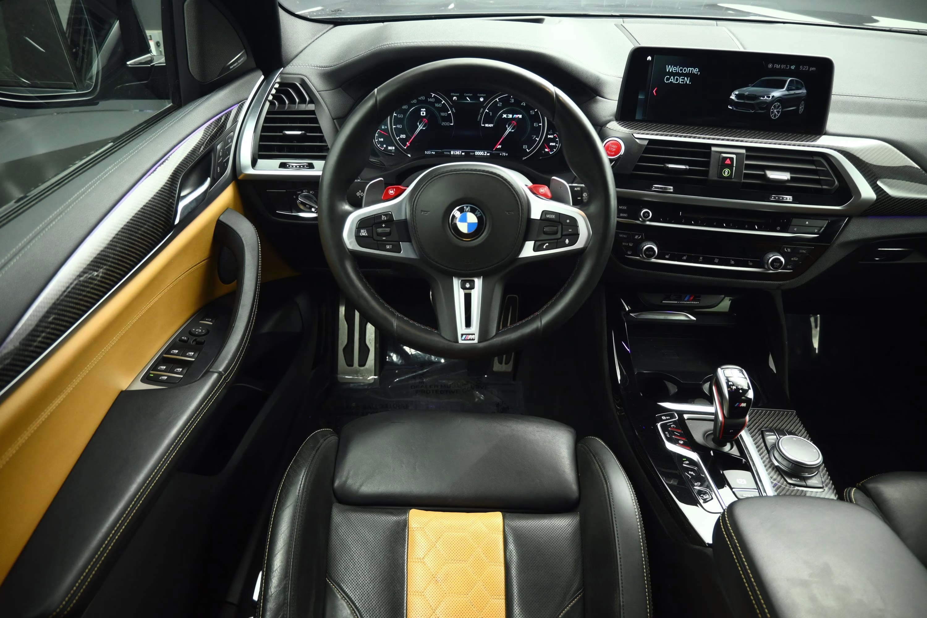 2020 Black Sapphire Metallic BMW X3 M Competition AWD SUV