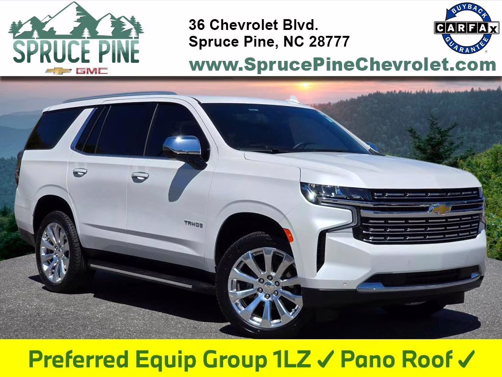 2023 Iridescent Pearl Tricoat Chevrolet Tahoe Premier 4X4 SUV