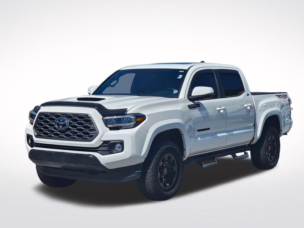 2022 Super White Toyota Tacoma TRD Sport 4X4 Truck
