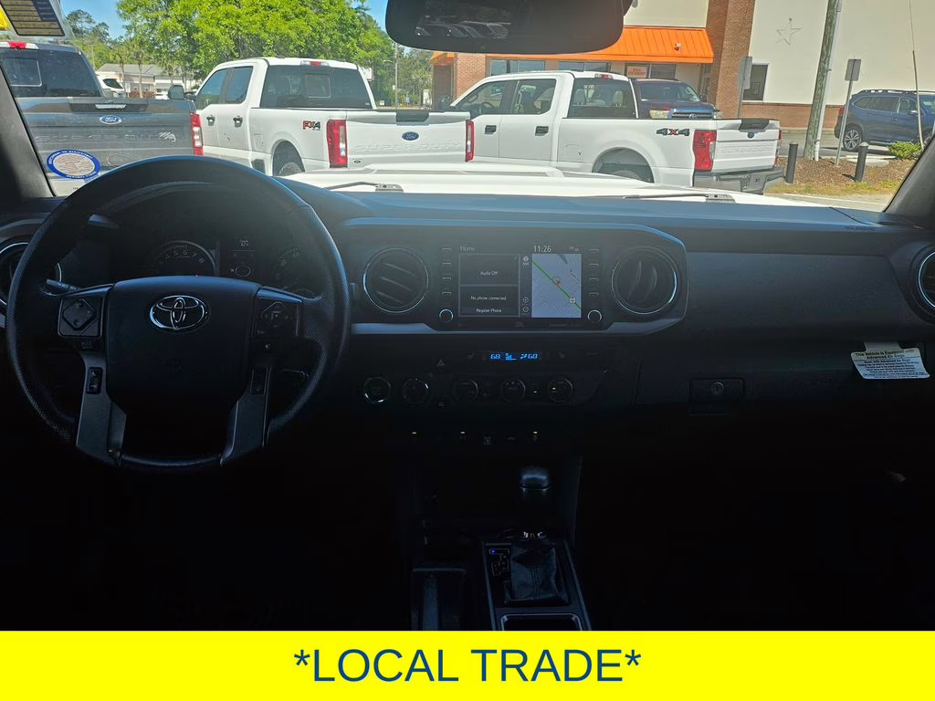 2022 Super White Toyota Tacoma TRD Sport 4X4 Truck