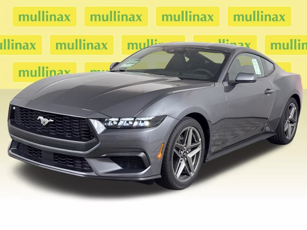 2026 Carbonized Gray Metallic Ford Mustang EcoBoost RWD Coupe