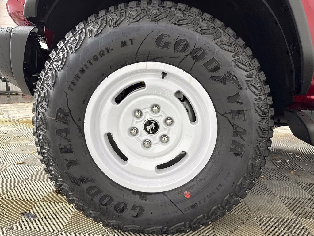 2026 Ruby Red Metallic Tinted Clearcoat Ford Bronco Heritage Edition 4X4 SUV