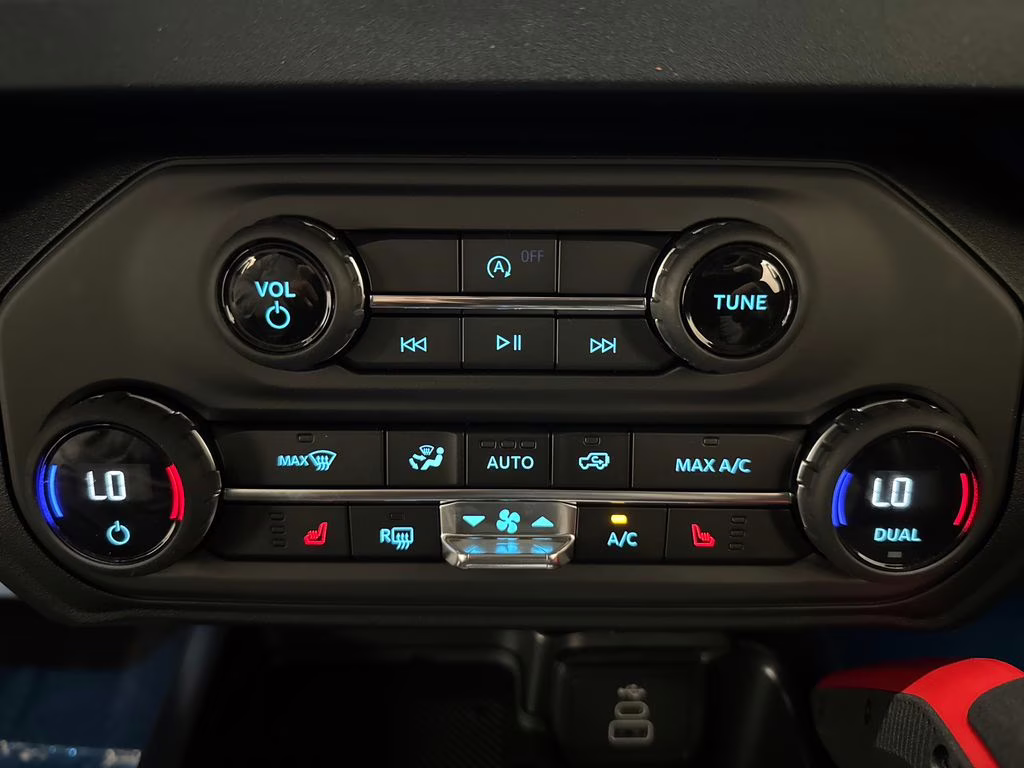 2026 Ruby Red Metallic Tinted Clearcoat Ford Bronco Heritage Edition 4X4 SUV