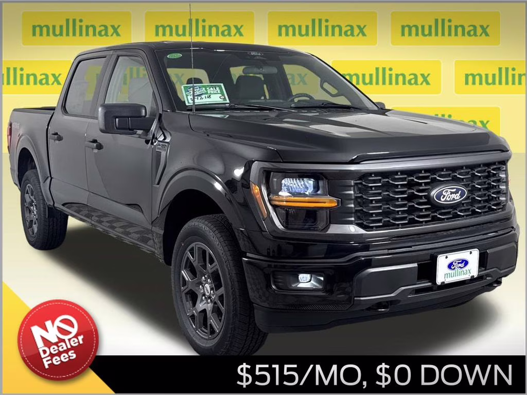 2026 Agate Black Metallic Ford F-150 STX 4X4 Truck