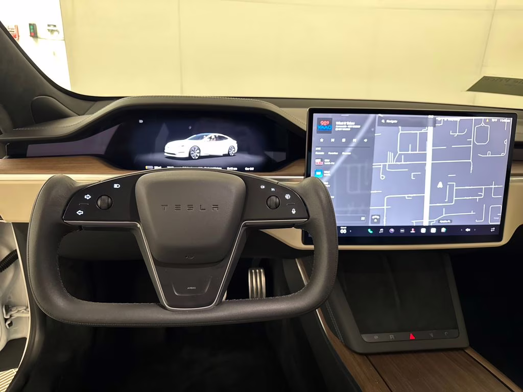 2022 Tan Tesla Model S Base AWD Hatchback