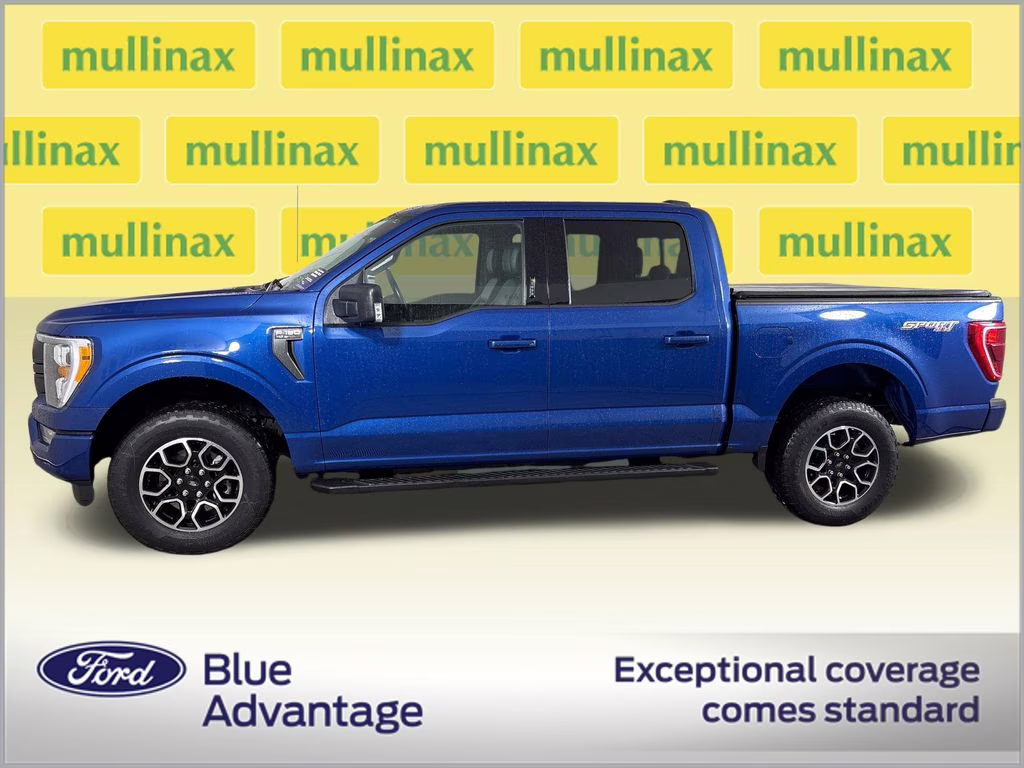 2023 Blue Metallic Ford F-150 XLT 4X4 Truck