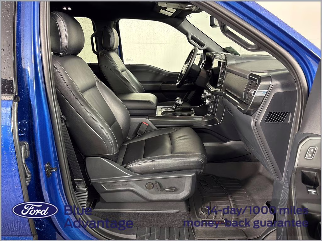2023 Blue Metallic Ford F-150 XLT 4X4 Truck