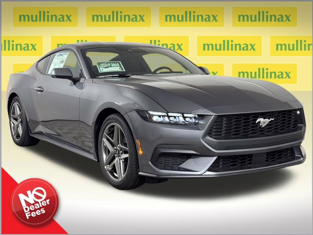 2026 Carbonized Gray Metallic Ford Mustang EcoBoost RWD Coupe