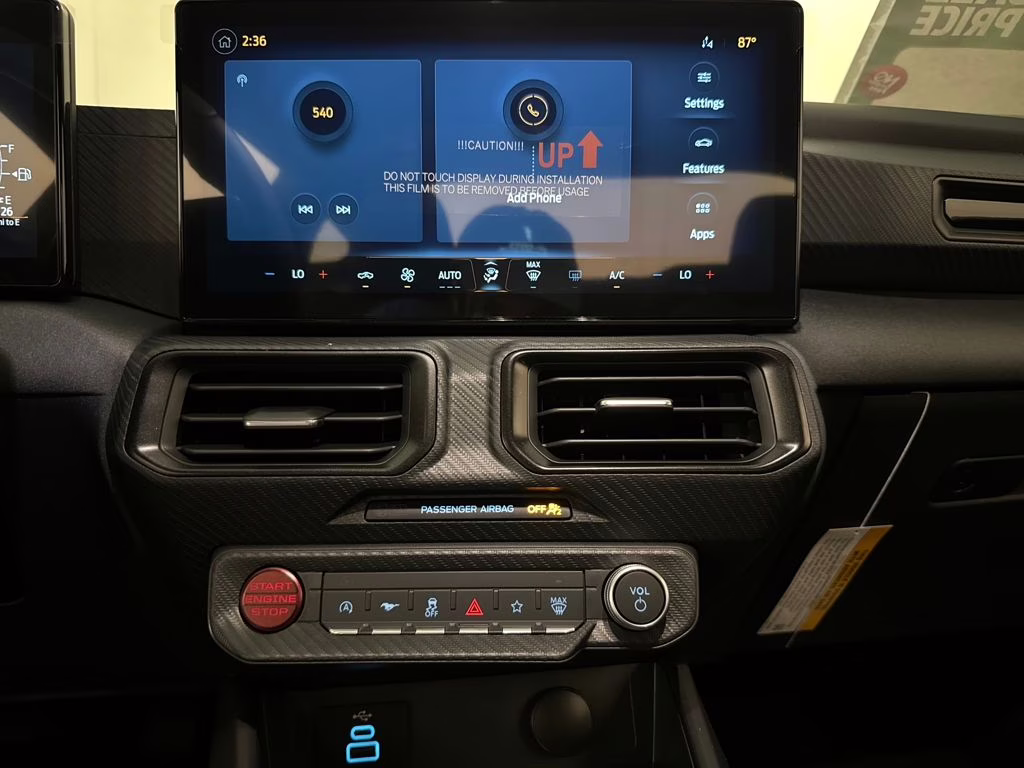 2026 Carbonized Gray Metallic Ford Mustang EcoBoost RWD Coupe