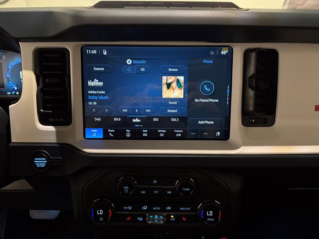 2026 Ruby Red Metallic Tinted Clearcoat Ford Bronco Heritage Edition 4X4 SUV