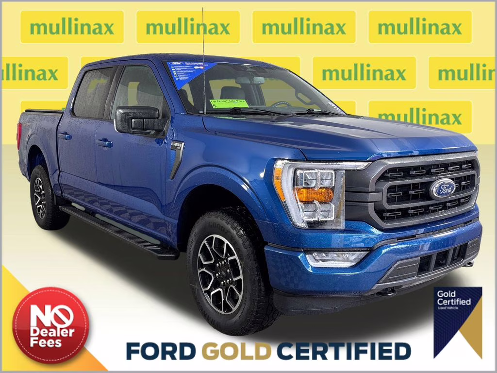 2023 Blue Metallic Ford F-150 XLT 4X4 Truck