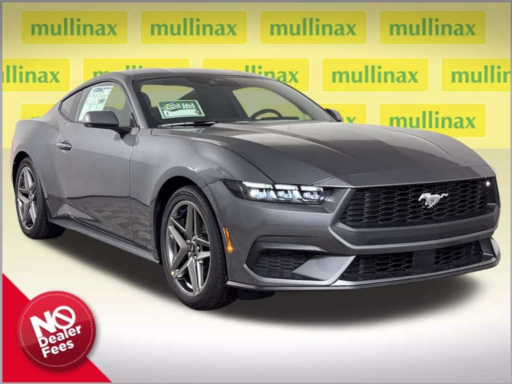 2026 Carbonized Gray Metallic Ford Mustang EcoBoost RWD Coupe