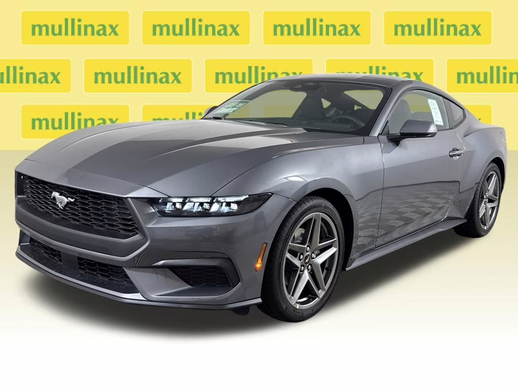 2026 Carbonized Gray Metallic Ford Mustang EcoBoost RWD Coupe