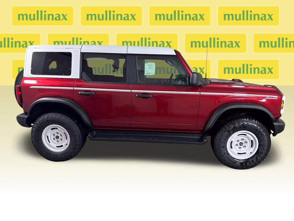 2026 Ruby Red Metallic Tinted Clearcoat Ford Bronco Heritage Edition 4X4 SUV