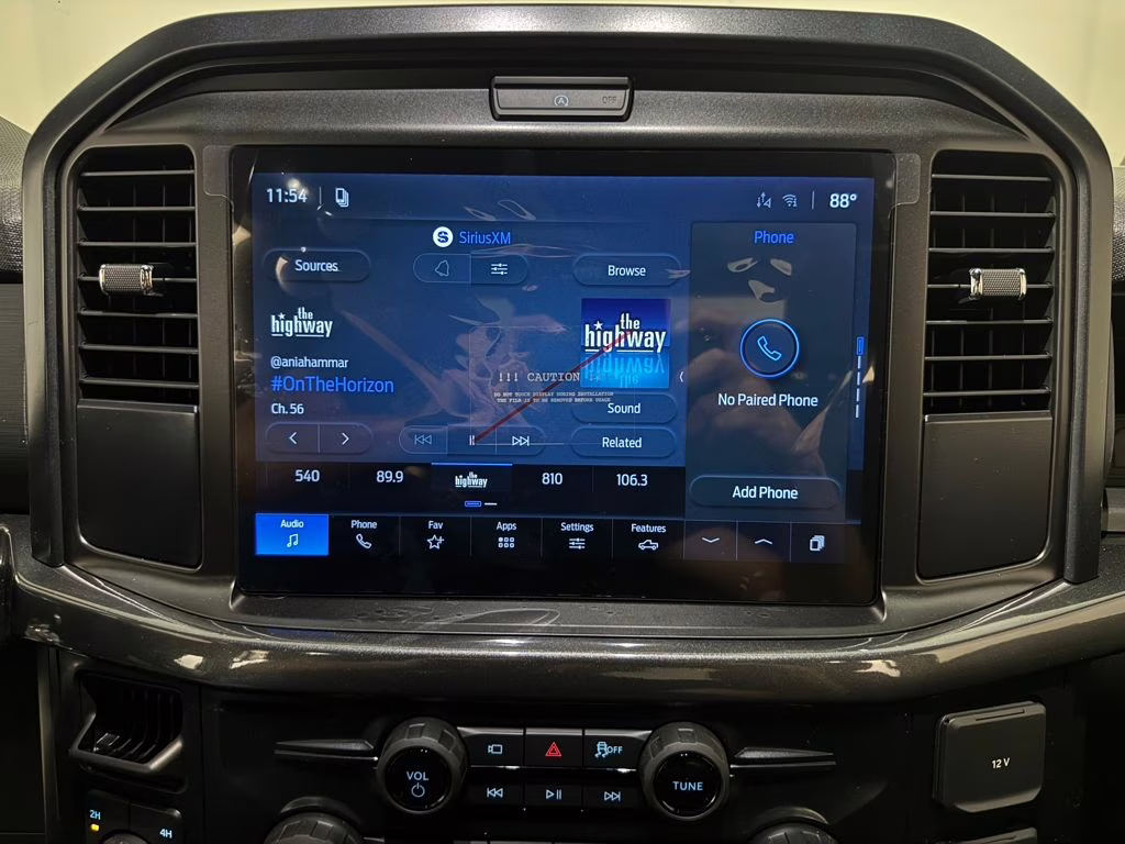 2026 Agate Black Metallic Ford F-150 STX 4X4 Truck