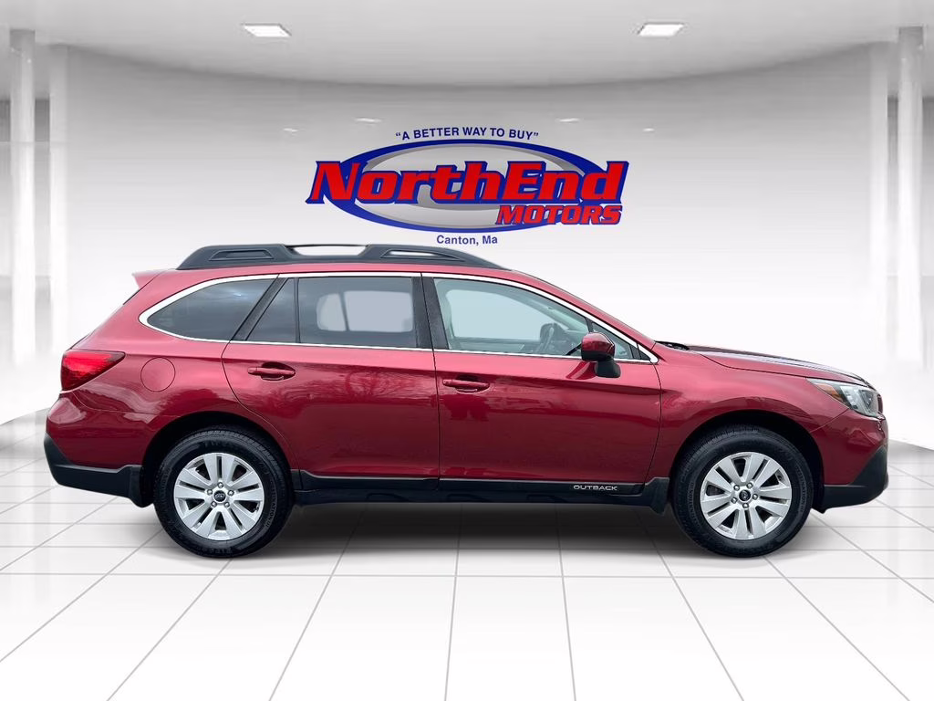 2019 Crimson Red Pearl Subaru Outback 2.5i Premium AWD SUV