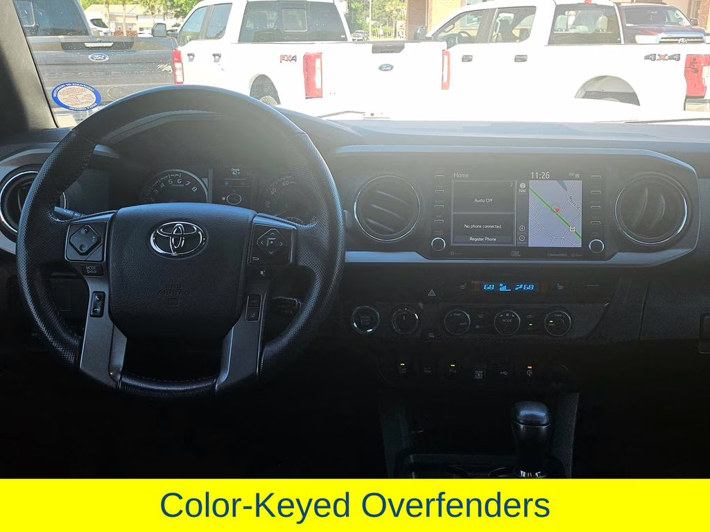 2022 Super White Toyota Tacoma TRD Sport 4X4 Truck