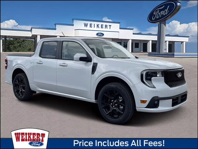 2026 Space White Metallic Ford Maverick Lobo Standard AWD Truck