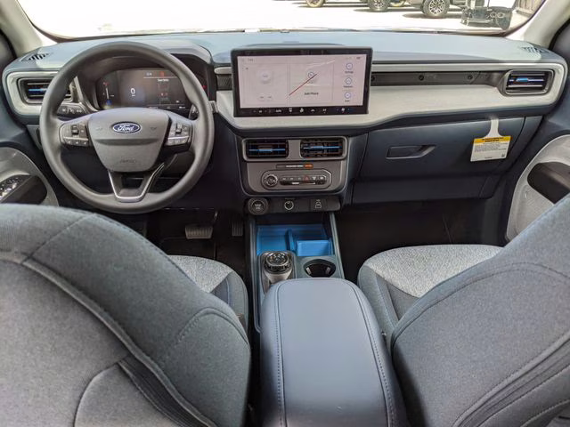 2026 Azure Gray Metallic Tri-Coat Ford Maverick XLT AWD Truck