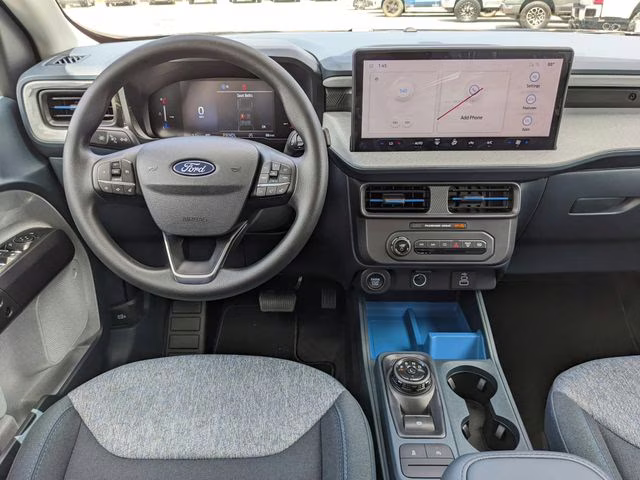 2026 Azure Gray Metallic Tri-Coat Ford Maverick XLT AWD Truck