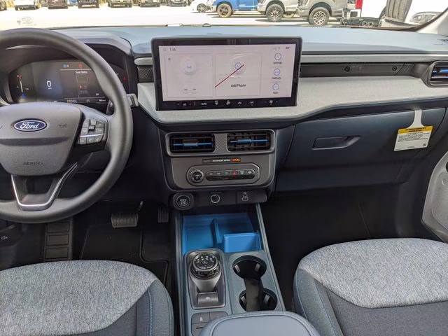 2026 Azure Gray Metallic Tri-Coat Ford Maverick XLT AWD Truck