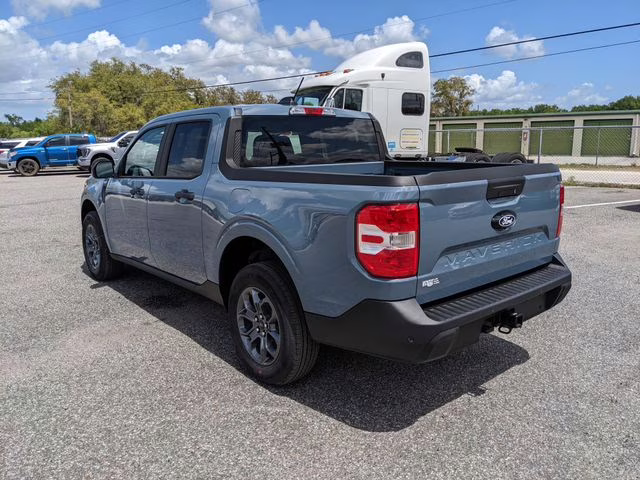 2026 Azure Gray Metallic Tri-Coat Ford Maverick XLT AWD Truck