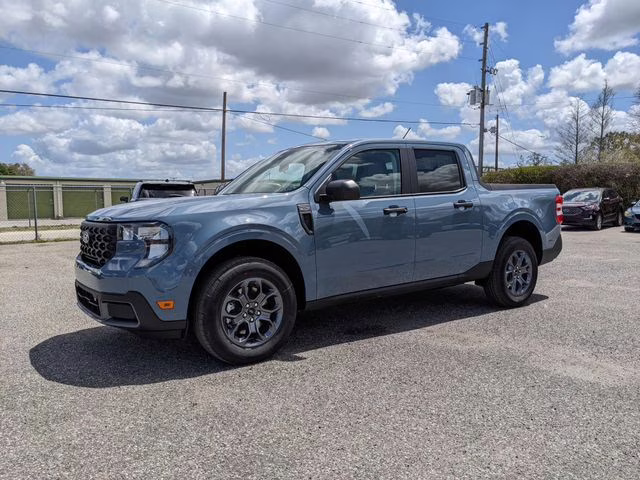 2026 Azure Gray Metallic Tri-Coat Ford Maverick XLT AWD Truck