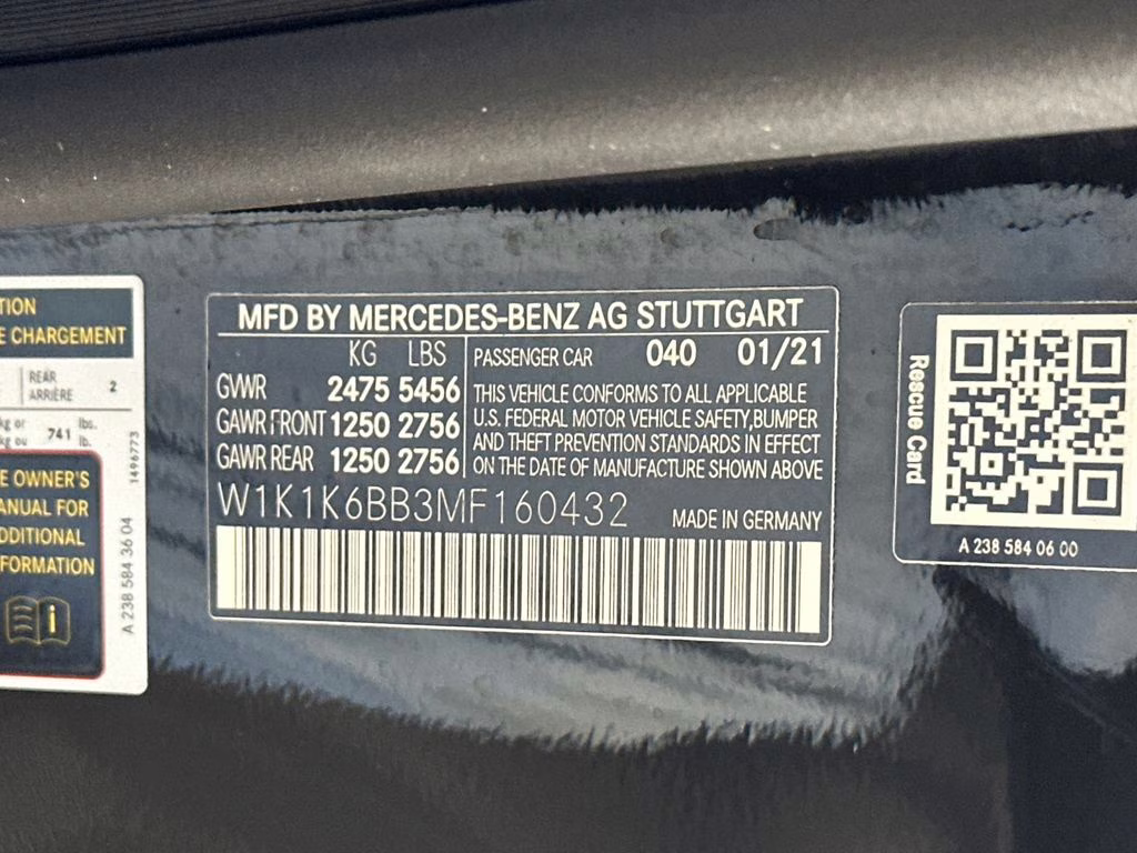 2021 Black Mercedes-Benz E-Class E 53 AMG AWD Convertible