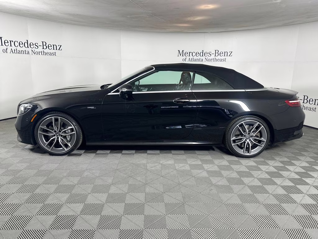 2021 Black Mercedes-Benz E-Class E 53 AMG AWD Convertible