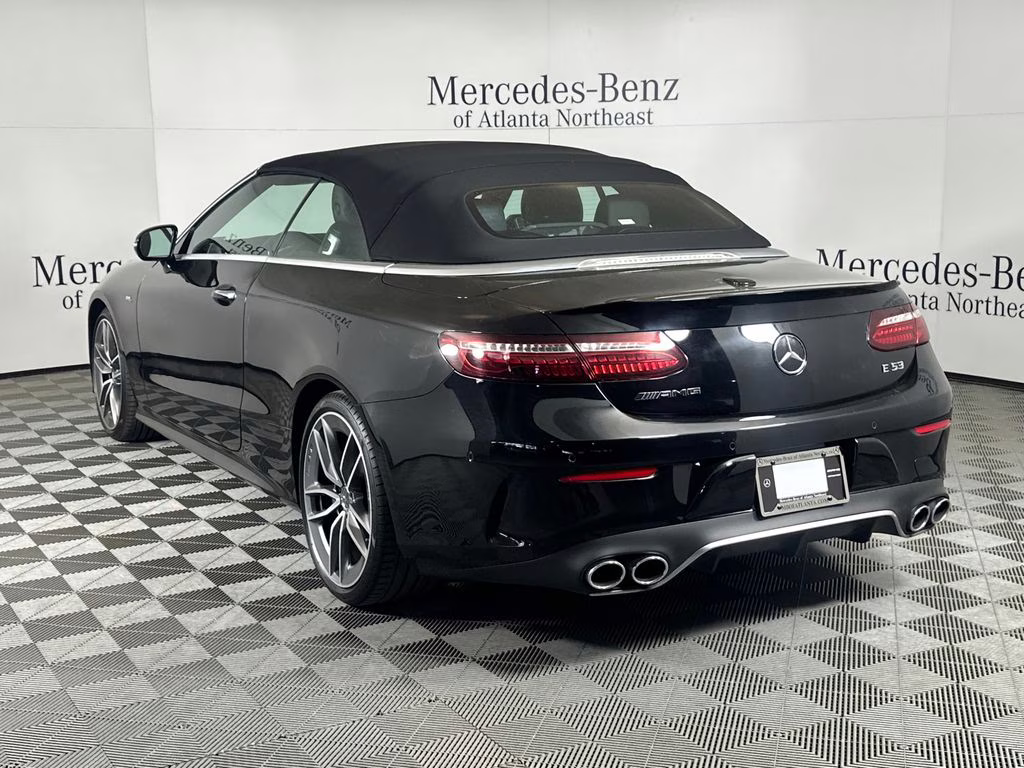 2021 Black Mercedes-Benz E-Class E 53 AMG AWD Convertible